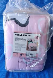 HELLO KITTY HELLO AGAIN - PINK Microfiber Twin Comforter Blanket (64in x 86in) - Picture 1 of 10