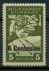 Österreich 1918 Sass. R2 Postfrisch 100% Eilmarke Aufdruck