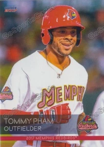 2017 Memphis Redbirds Tommy Pham RC Rookie St Louis Cardinals - Picture 1 of 1