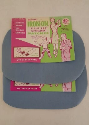Vintage Iron-On Patches by Plasti-Stitch - 2 packs - Image 1 of 2