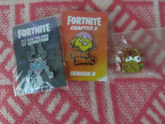 Epic Games Store - Fortnite - Employee Exclusive Pin Set - Rare