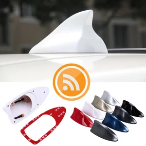 For 2015-2019 Hyundai Sonata-Elantra Ebony Shark Fin Roof Antenna Cover Aerial - Picture 1 of 12