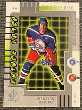 1999-00 JAROSLAV KRISTEK UD SP AUTHENTIC FUTURE WATCH ROOKIE #127 TRI-CITY#/2000