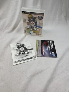 NCAA Football 14 PS3 Playstation 3 2013 CIB Manual & Inserts Tested Working - Picture 1 of 3
