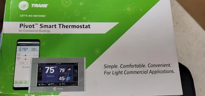 New Trane Pivot Smart Thermostat Kit BAYSTAT814A New Factory Sealed In Box! - Image 1 of 2