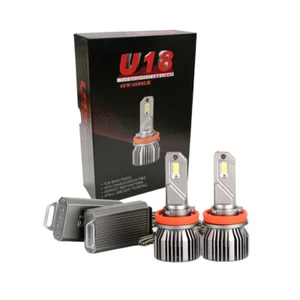 Kit de faros LED UNITED U18 45W 4500LM H3 H13 9005 9006 9004 9007 880/881 6000K - Imagen 1 de 6