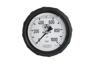 PLARAD Hydraulic Pressure Gauge Liquid Filled Maschinenfabrik Wagner GmbH & CoKG - Picture 1 of 10