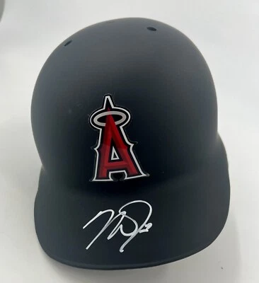 Mike Trout Los Angeles Angels Signed Auto Batting Helmet Beckett & Fanatics COA - Image 1 of 2