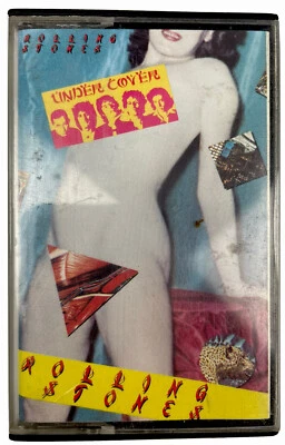 The Rolling Stones Under Cover Music Cassette Tape TC-P-165436 RS Records 1983 - Image 1 of 4
