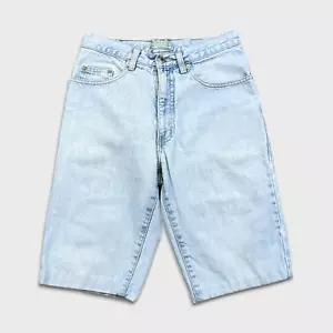 Pantalones Cortos De Colección Años 90 Guess Jeans Para Hombre Talla 28 Georges Marciano Lavado Ligero EE. UU. - Imagen 1 de 7