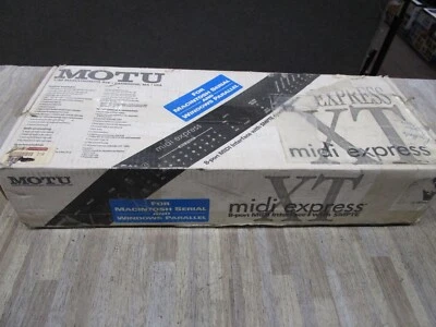 Motu MIDI Express 128 8x8 USB MIDI Interface BARELY USED.  - Image 1 of 4
