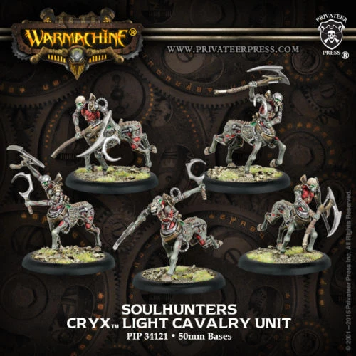 Warmachine Cryx Soulhunters Unit of Five PIP34121 Privateer Press