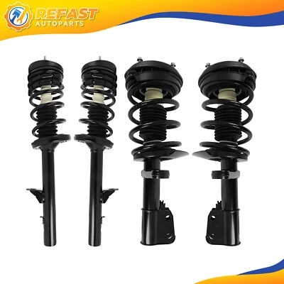 Set of 4 Complete Struts Springs For 98-2004 Chrysler Concorde 98-2004 Intrepid Foto 1 de 4