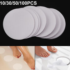  10 PCS Shower Floor Non Slip Stickers Adhesive Strips White Tape