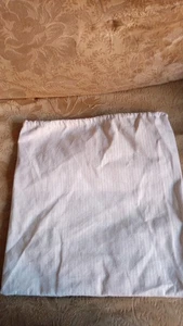 HERMES Baumwolle Staubschutz Aufbewahrungstasche Authentischer Staubbeutel 14 x 14 Zoll - Bild 1 von 4