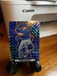 2022 Panini Mosaic - Frank Schwindel #189 Blue Camo Mosaic Prizm - Picture 1 of 2