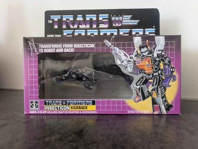 Transformers G1 Kickback Takara - Decepticons Insecticons Cavalletta Atrox - Immagine 1 di 4