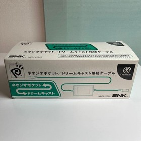 SNK Neo Geo Pocket Dreamcast Link Cable Boxed Official Japan