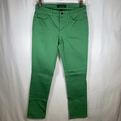 Ralph Lauren, Lauren Jeans Co. Green Denim  Stretch Jeans Size 4 - Image 1 of 4
