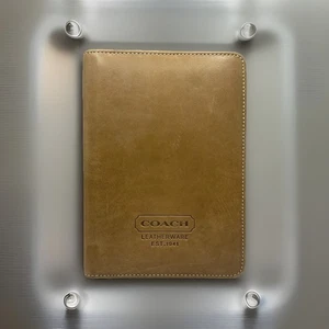 Vintage Coach Leather Photo Album Holder Case Cover Authetic - Picture 1 of 3