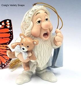 LENOX DISNEY Sleepy Dwarf Porcelain Ornament - Autographed Showcase Collection - Picture 1 of 10