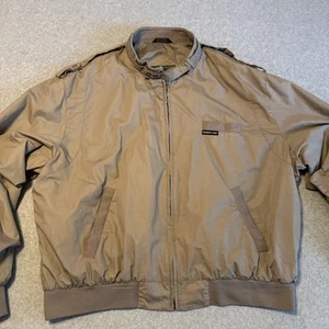 Members Only Jacke Herren XL Braun Beige Vintage - Bild 1 von 15