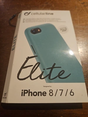 Cellularline Elite Cover Protettiva per iPhone 8/7/6 In Verde  - Immagine 1 di 2
