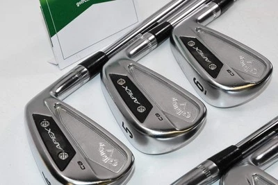 Callaway Apex CB 24 Irons / 4-9i / X-Flex Dynamic Gold X100 Steel Shafts - Image 1 of 4