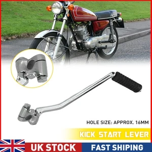 For Honda CG 125 1985-2003 16mm Motorcycle Kick Start Lever Kickstarter Pedal Uk - Picture 1 of 10