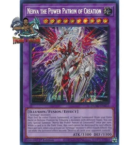 Yugioh! 1x Nerva the Power Patron of Creation DUAD-EN033 Secret Rare 1st Ed NM - Picture 1 of 1