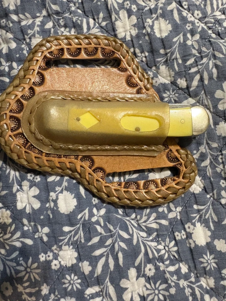 funda cuchillo cuero Foto 1 de 1