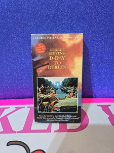 George Stevens D-Day to Berlin (1994) 1995 VHS - Foto 1 di 6