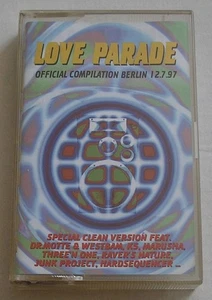 LOVE PARADE BERLIN 1997 (DR. MOTTE & WESTBAM, MARUSHA ++++) *RARE CASSETTE TAPE* - Picture 1 of 5