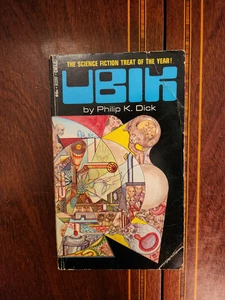 PHILIP K. DICK UBIK 1970 DELL BOOKS 1ST PRINTING VG+ - Picture 1 of 4