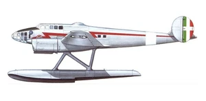 CANT Z515 WW2 Monoplane Reconnaissance Bomber Floatplane Wood Model Small 1/72 - Picture 1 of 10