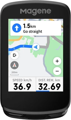 C506 Ciclocomputer GPS Senza Fili, Navigazione Cartografica, Schermo a Colori Ta - Immagine 1 di 4
