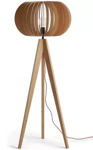 Habitat Achille Ash Wooden Tripod Floor Lamp - Oak - BRAND NEW SEALED - Picture 1 of 7