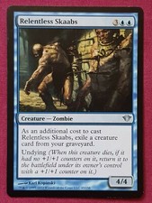 Magic The Gathering DARK ASCENSION RELENTLESS SKAABS single blue card MTG