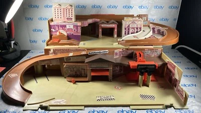 Vintage 1979 Hot Wheels City Service Center Stop N Go Playset Mattel - - Imagem 1 de 4