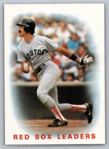 1986 Topps Red Sox Leaders Dwight Evans #396 - Picture 1 of 2
