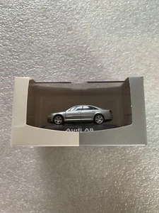 Herpa Audi A8 Quattro Silver HO Gauge 1/87 Scale - Picture 1 of 3