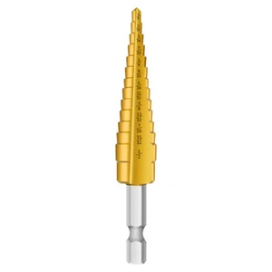 XCAN 1Stk HSS Stufenbohrer Kegelbohrer Sechskant Schaft 1/4-3/4 1/8-1/2 3/16-1/2 - Bild 1 von 12