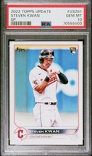 2022 Topps Update Steven Kwan RC US261 Short Print - PSA 10 Cleveland Guardians