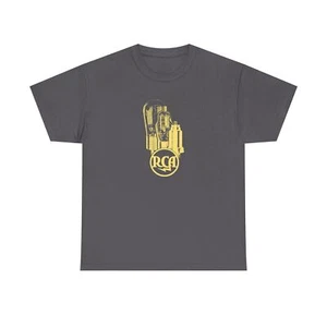 1937 RCA Tubo Manual Camiseta Válvula de Vacío Vintage Retro Audiófilo Estampado Amarillo - Imagen 1 de 89