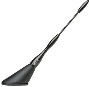 Antena de radio Sumex Slim negra cromada aluminio techo coche y furgoneta tornillo - Imagen 1 de 2