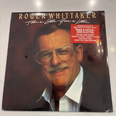 Roger Whittaker Take a Little-Give A Little Vinyl LP New SEALED HYPE Sticker Foto 1 de 4