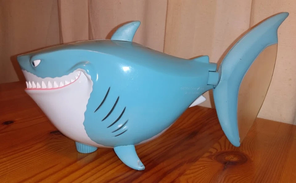 2004 Disney Pixar "Finding Nemo" Real Swimming Bruce Shark Bath Toy BigTime Swim - Image 1 of 4