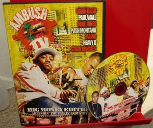 AMBUSH TV Damn Dash hip hop DVD rap Paul Wall HEAVY D Push Montana - Picture 1 of 1