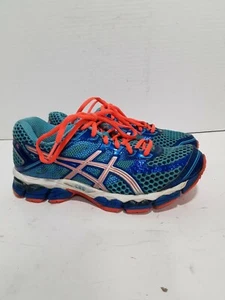 ASICS GEL CUMULUS 15 BLUE RUNNING LADIES 6 SHOES - Picture 1 of 5