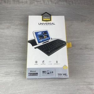 ZAGG keys Universal Keyboard Case & Stand for iPad & Samsung Tablet - Black - Picture 1 of 11